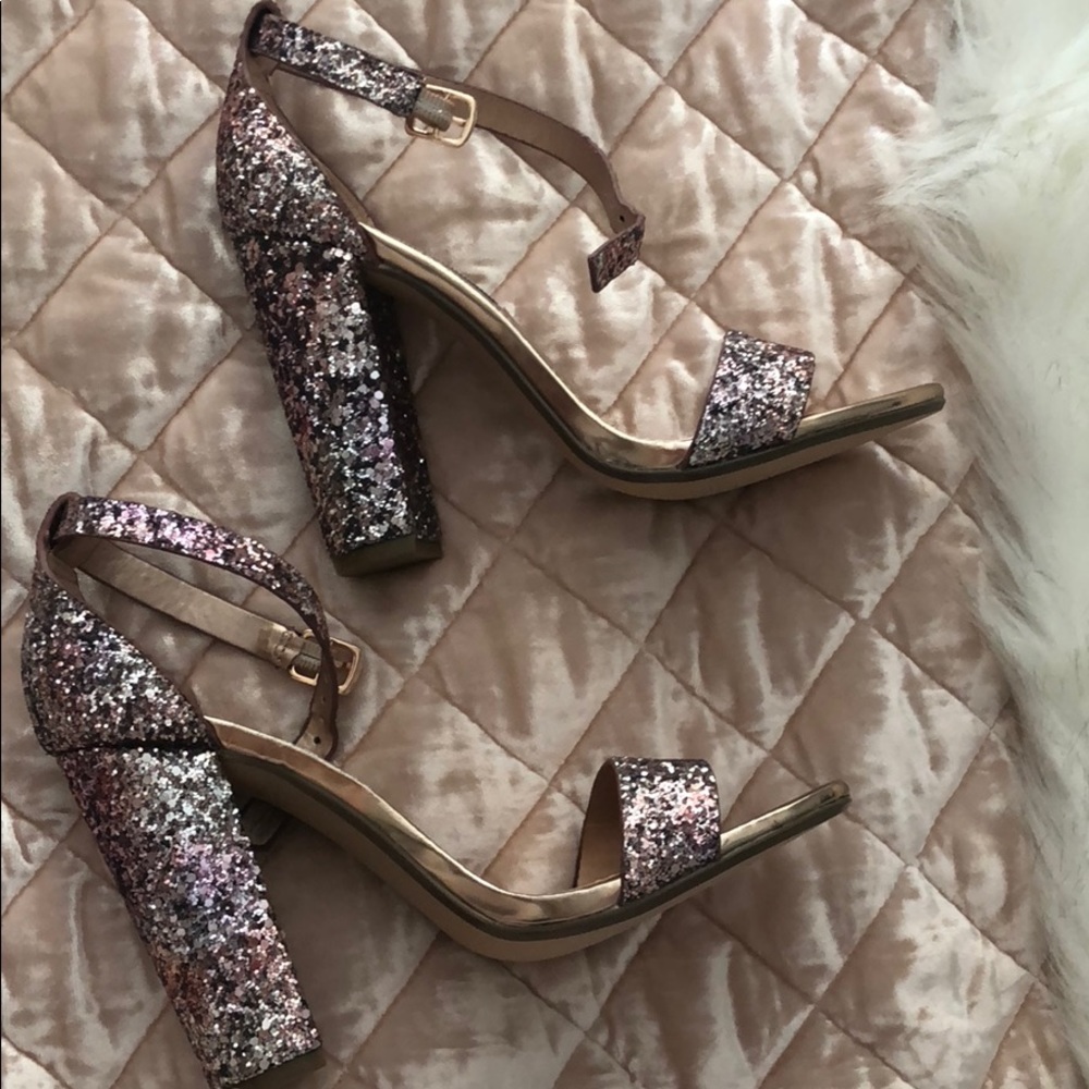 Steve Madden sparkle heels